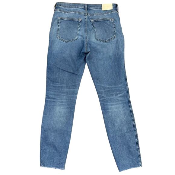 Everlane Vintage Skinny Jeans Women's 29 Raw Hem Button Fly Light Wash Denim - Picture 7 of 7